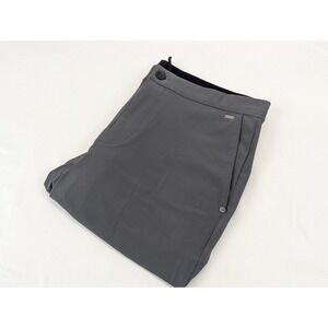 Vuori Cascade Tech Chino Pants Mens LG 34x31 Gray Stretch Bungee Ankle